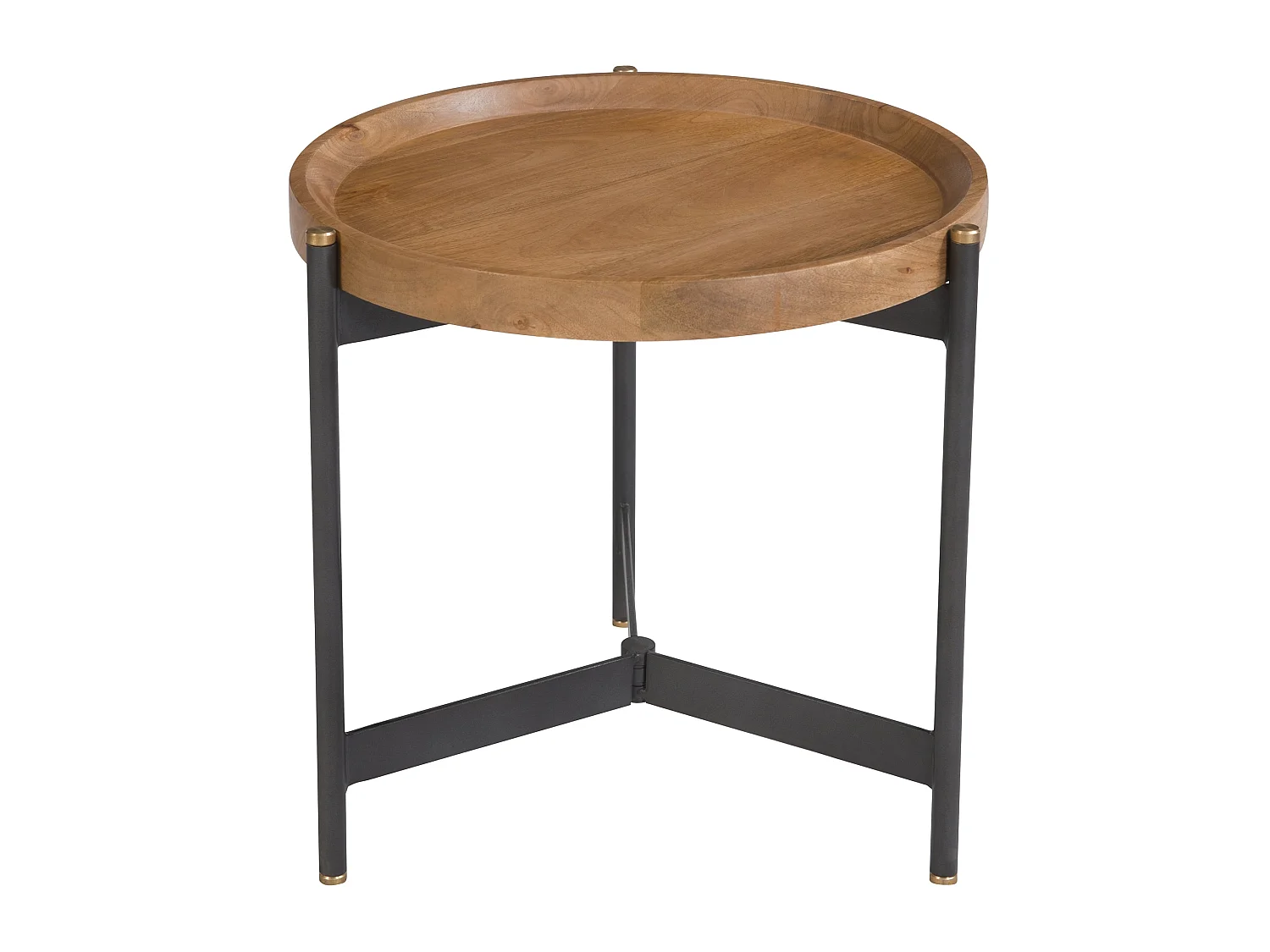 Runde Beistelltisch aus Holz D49 cm - Carter