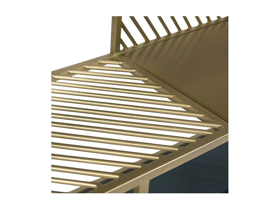 Estantería de metal y cristal de 3 niveles - Camus