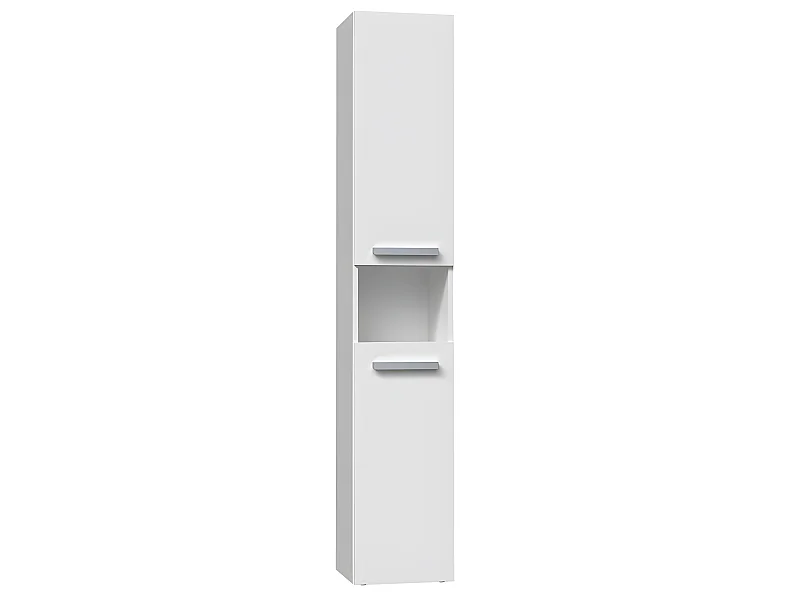 LUANA - Mueble de baño con 2 puertas - Medidas 31x30x174 cm - Columna de almacenaje para baño
