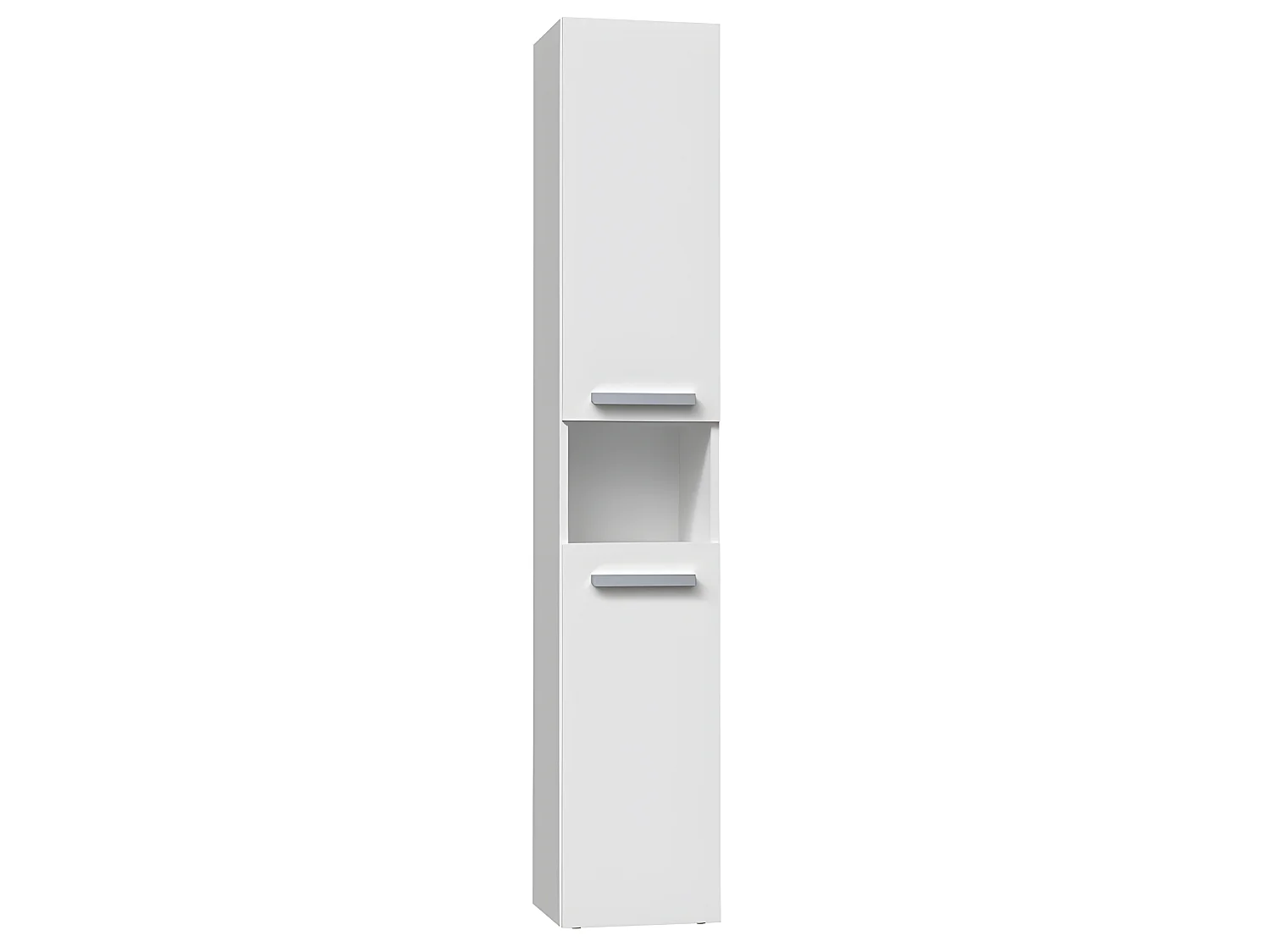 LUANA - Mueble de baño con 2 puertas - Medidas 31x30x174 cm - Columna de almacenaje para baño
