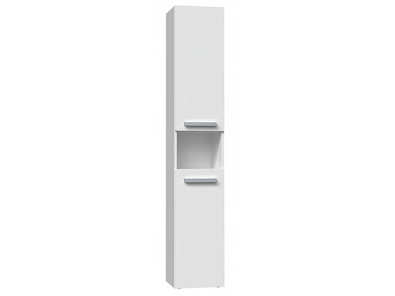 LUANA - Mueble de baño con 2 puertas - Medidas 31x30x174 cm - Columna de almacenaje para baño