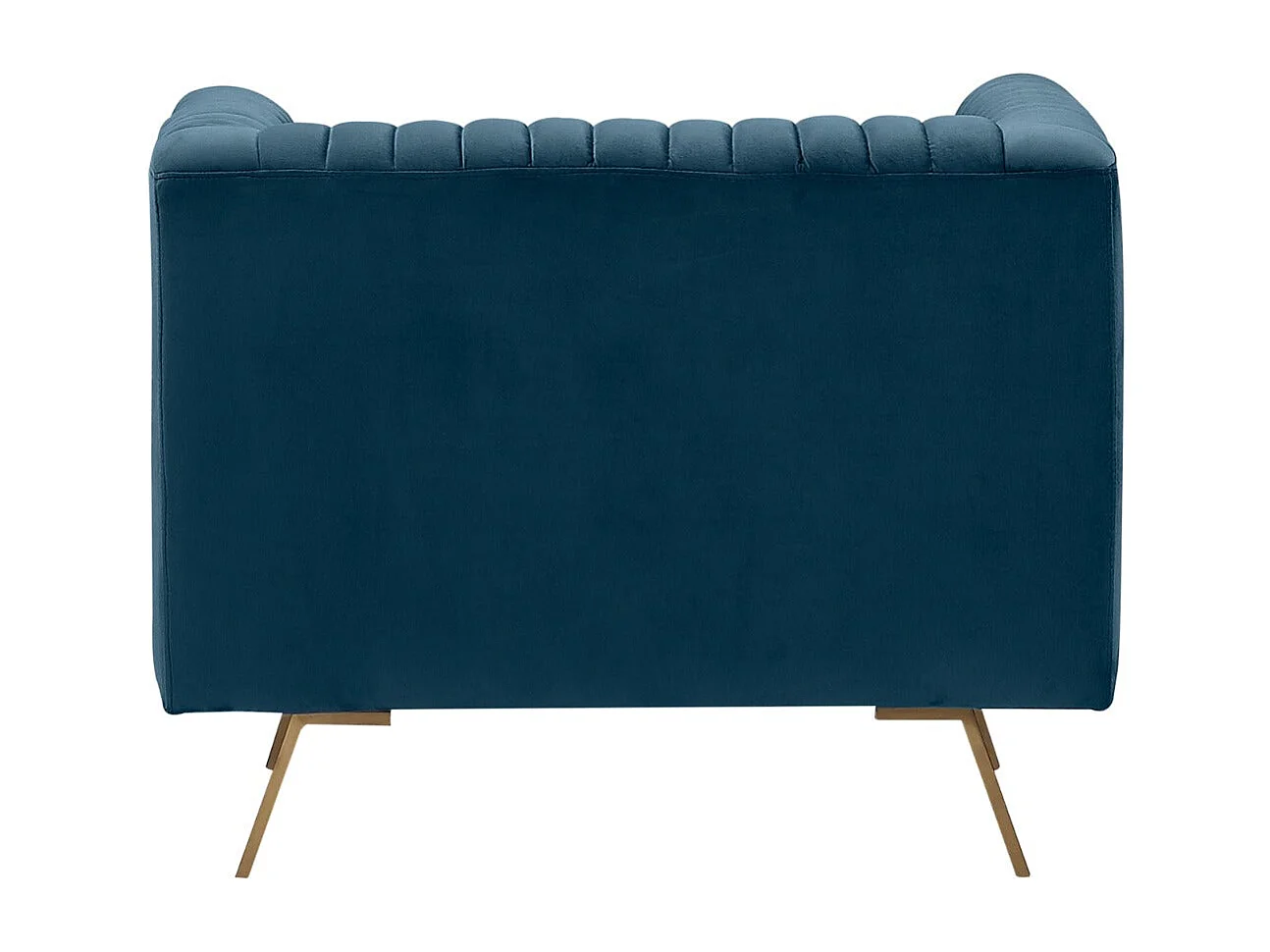 Sillón de terciopelo azul oscuro - Gatsby