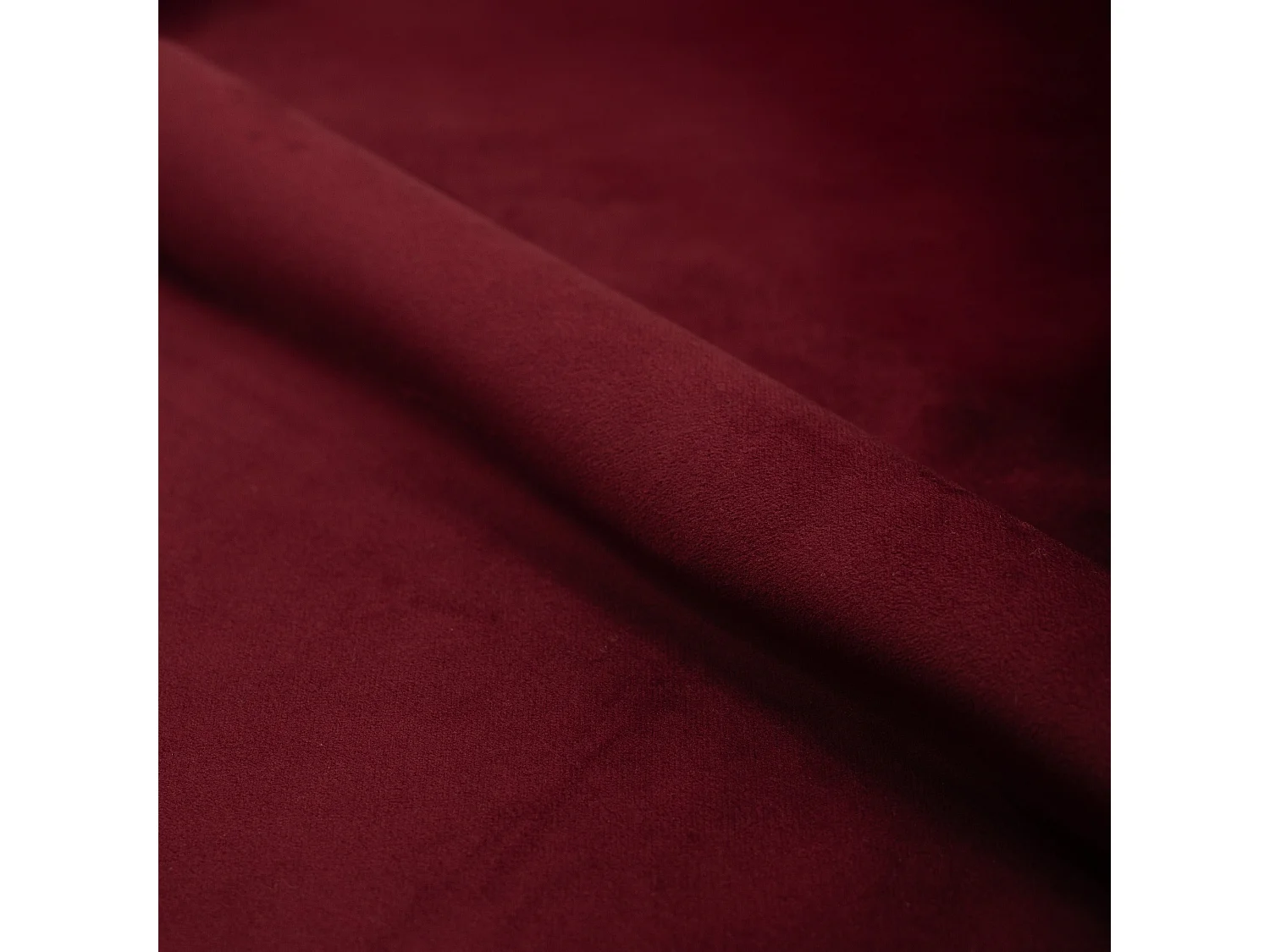 Fauteuil en velours bordeaux - Gatsby