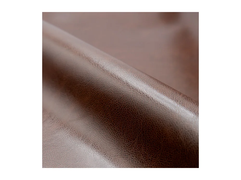 Sillón marrón de cuero recubierto - Club