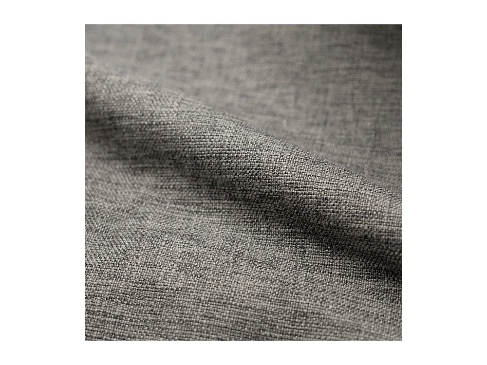 Sillón tapizado en tela gris - Carmen