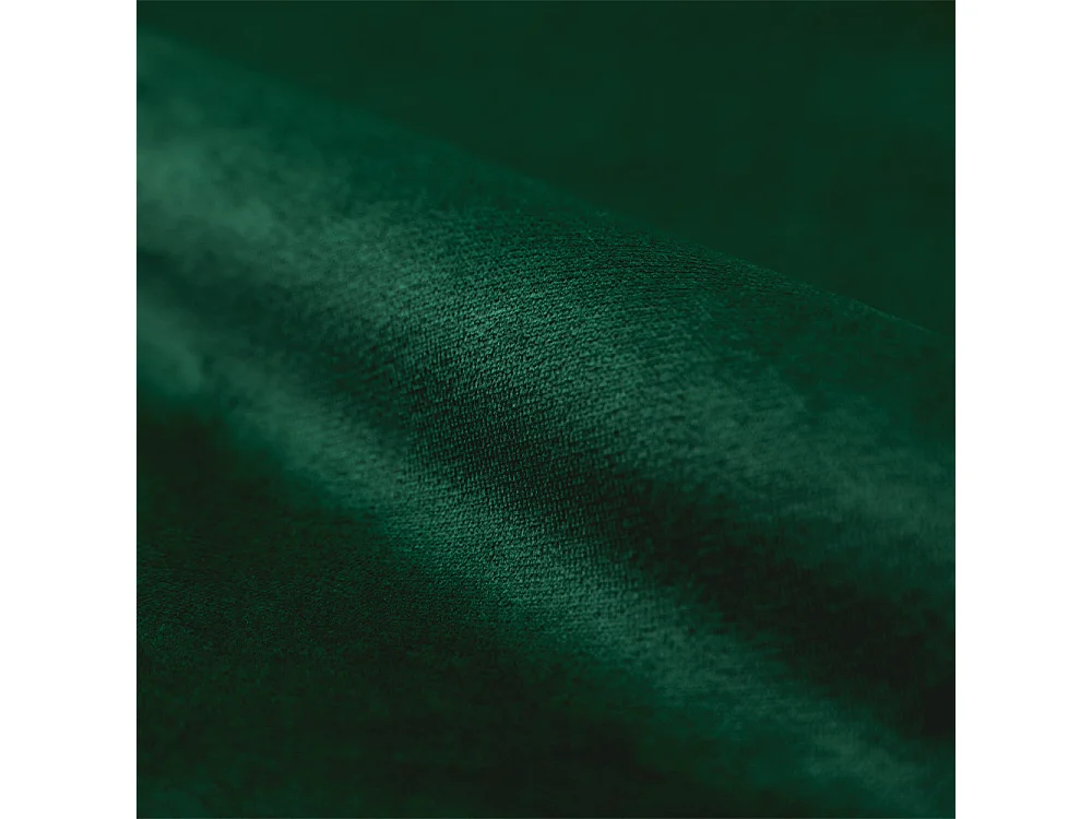 Set de 2 sillas con reposabrazos de terciopelo verde oscuro - Daisy