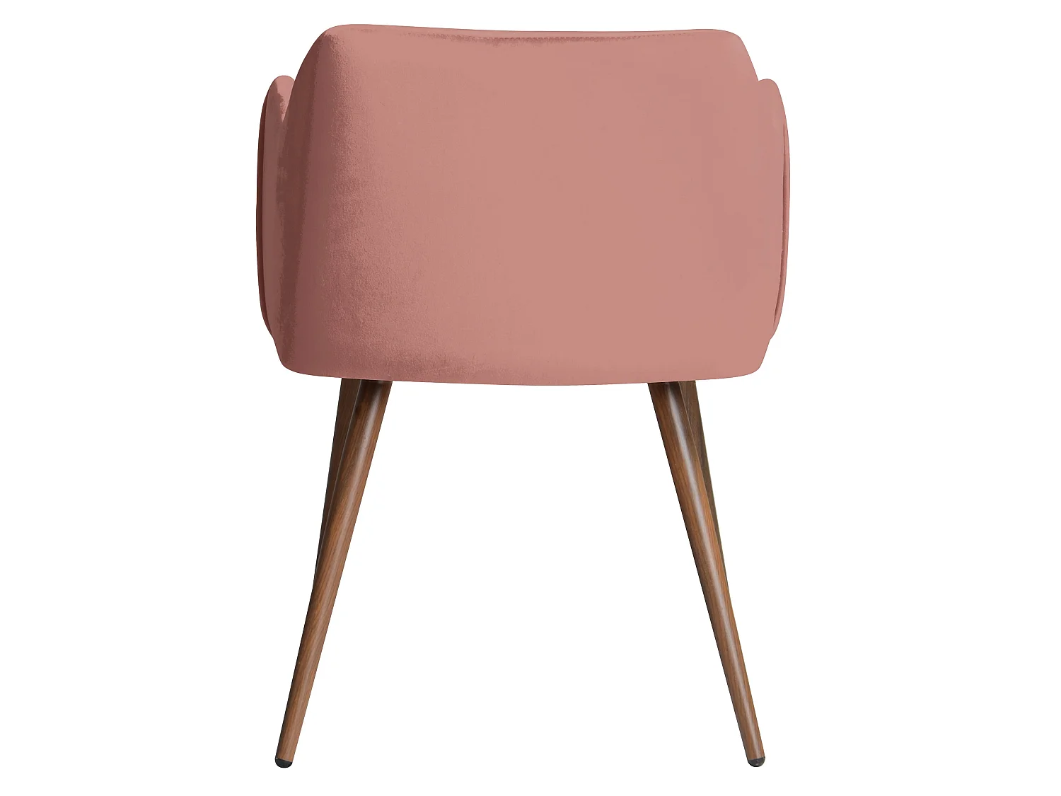 Set di 2 sedie con braccioli in velluto rosa - Daisy