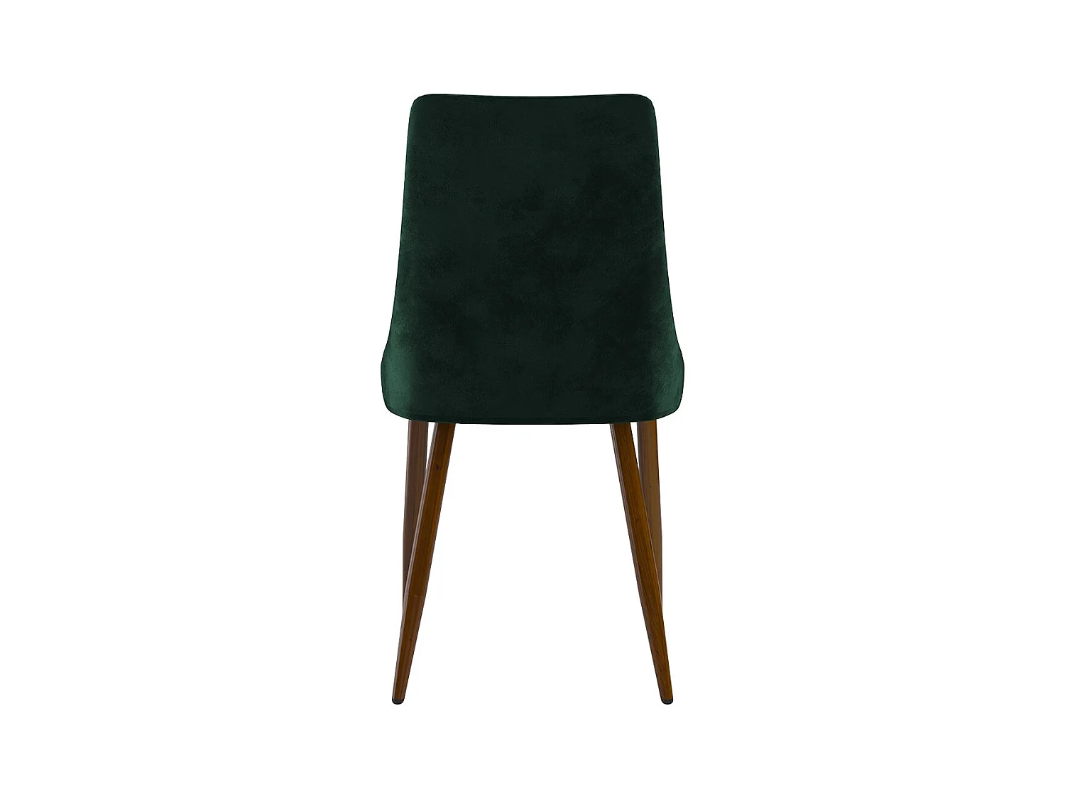 Lot de 2 chaises en velours vert - Vinni