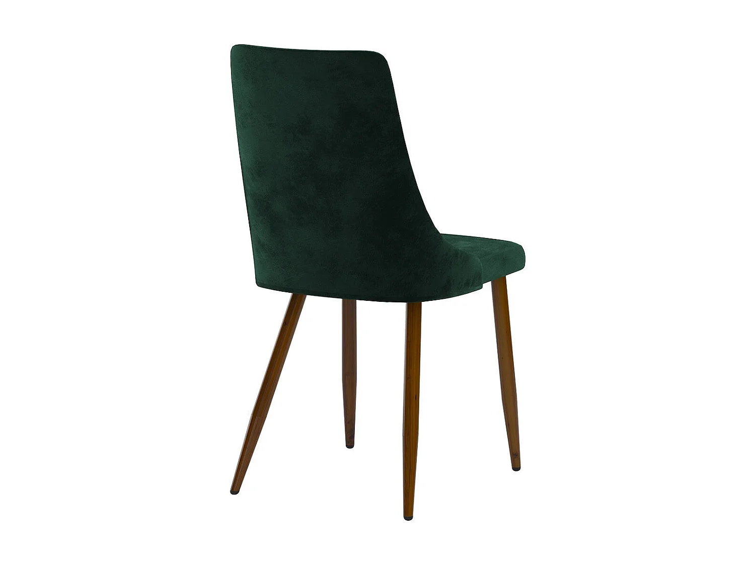 Lot de 2 chaises en velours vert - Vinni