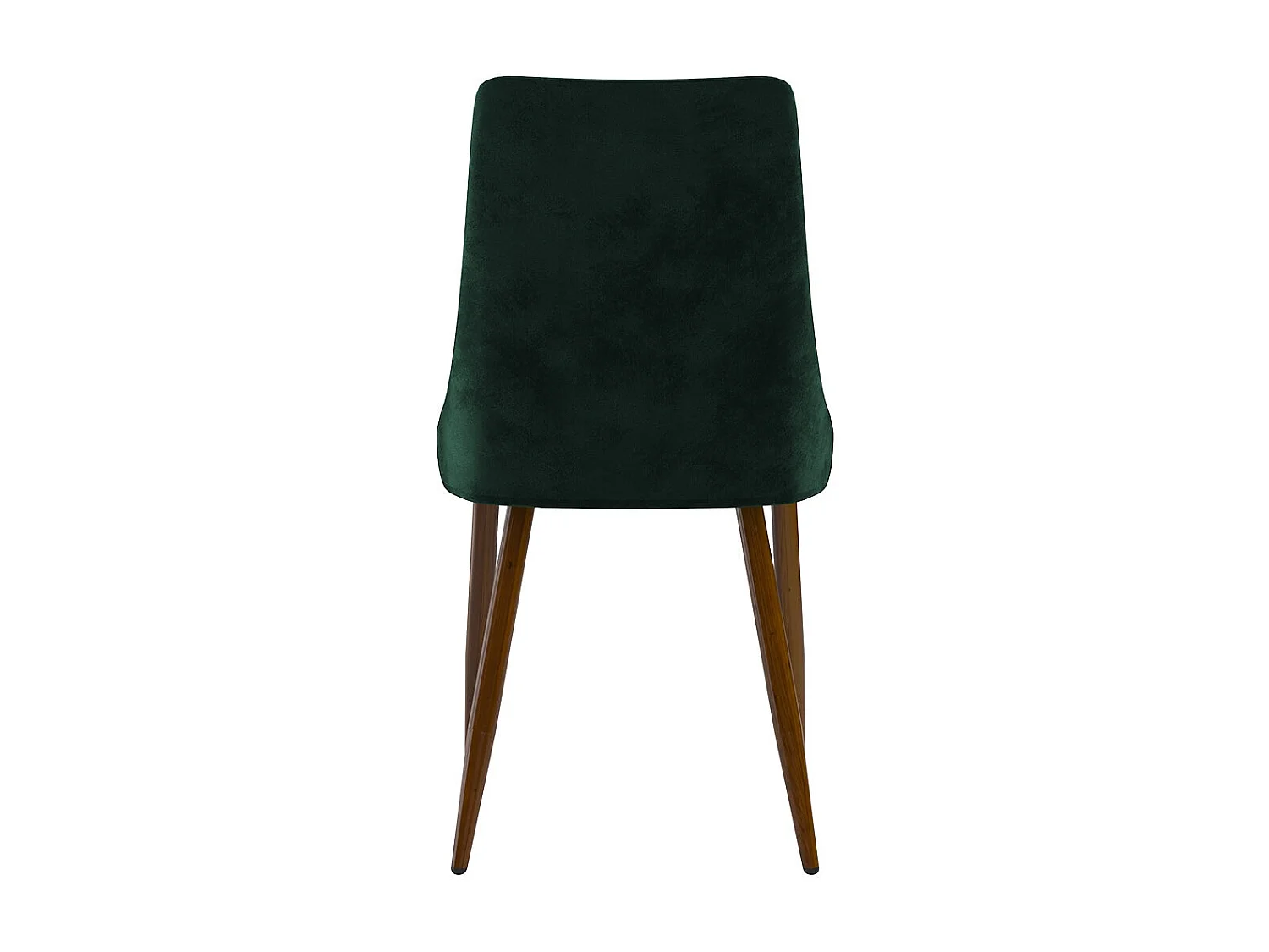 Lot de 2 chaises en velours vert - Vinni