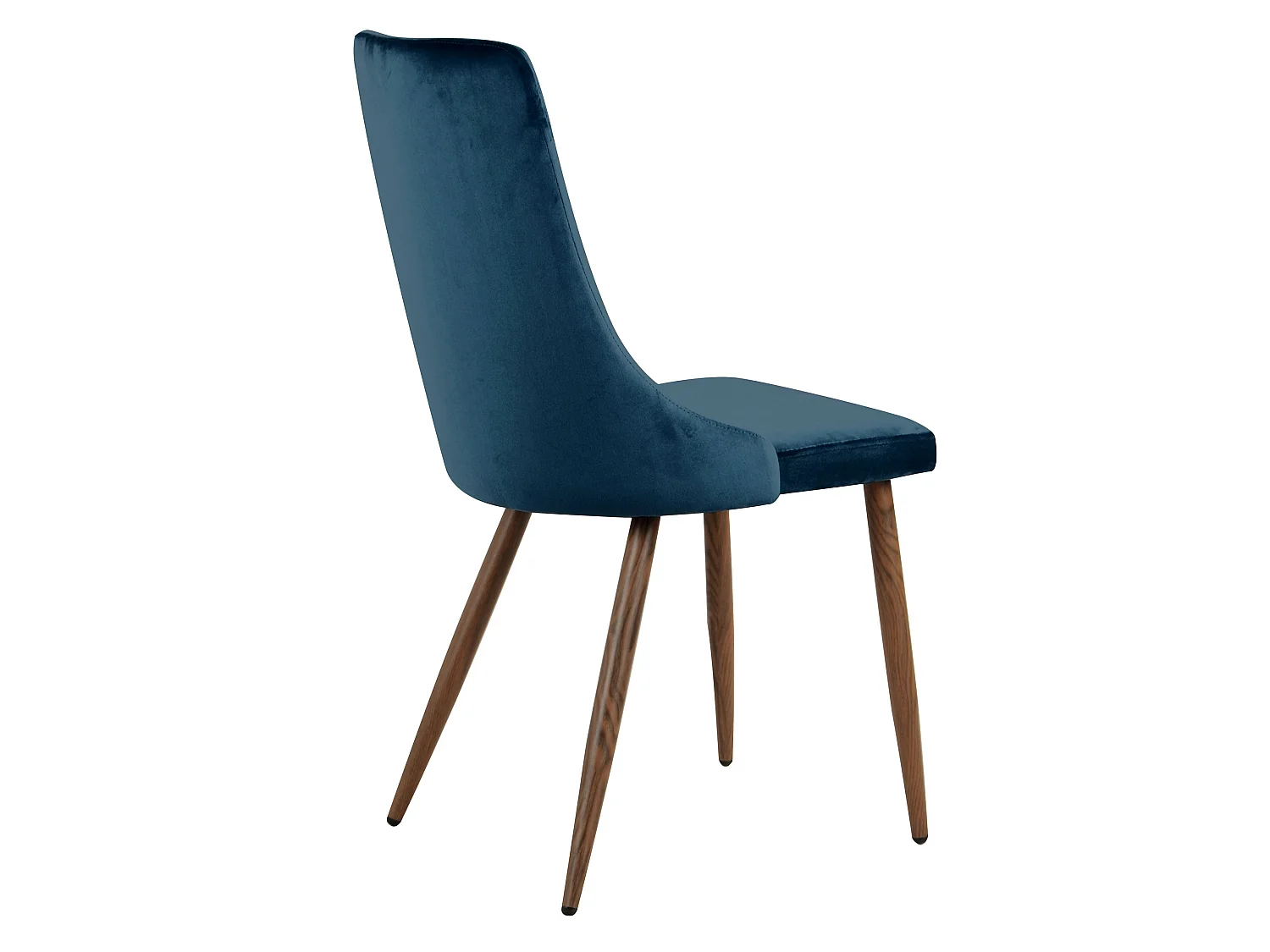 Set di 2 sedie in velluto blu - Vinni
