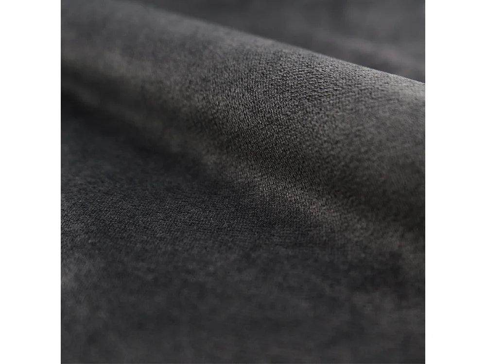 Set de 2 sillas de terciopelo gris - Vinni