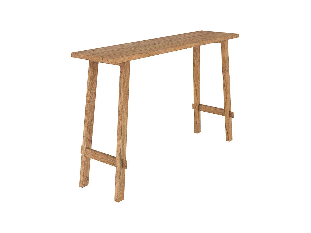 Console Cahya en bois de teck recyclé - Cahya
