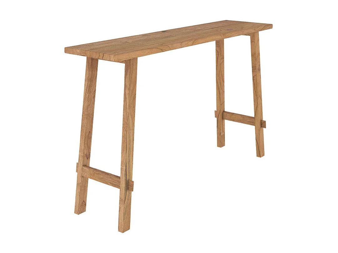 Console Cahya in legno di teak riciclato - Cahya