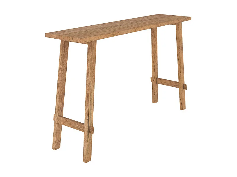 Consola Cahya de madera en teca recuperada - Cahya