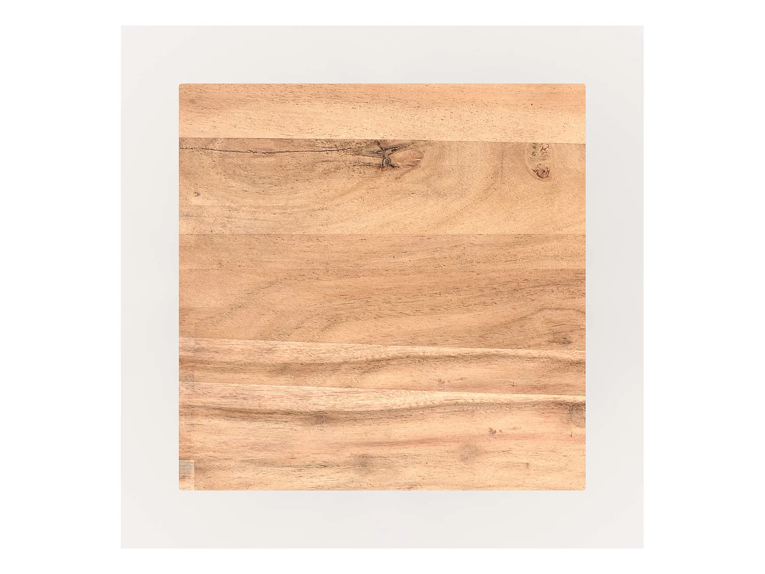 Medio tavolino in legno di acacia e metallo - Shanghai