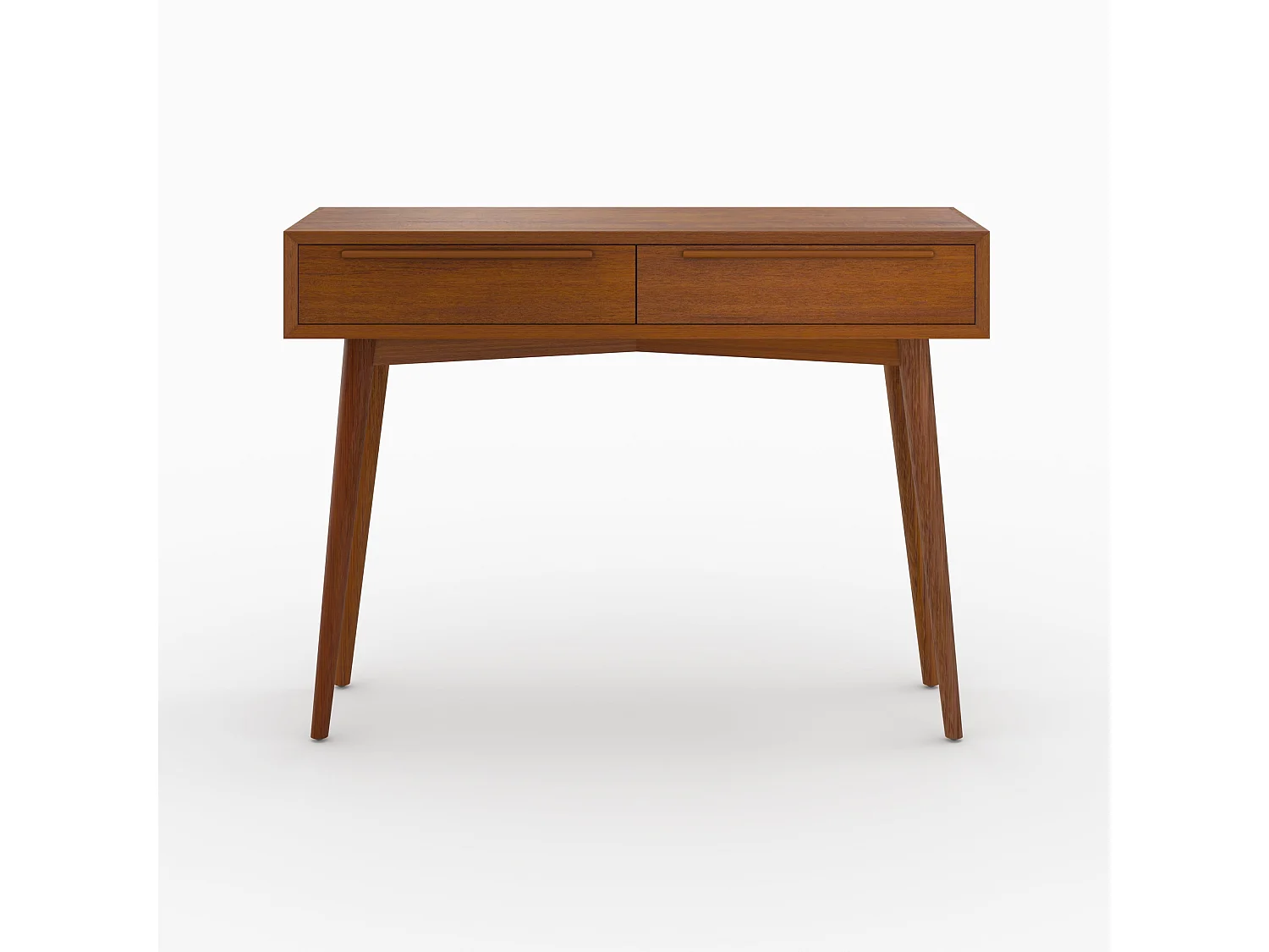 Console con 2 cassetti in legno di teak - Waya
