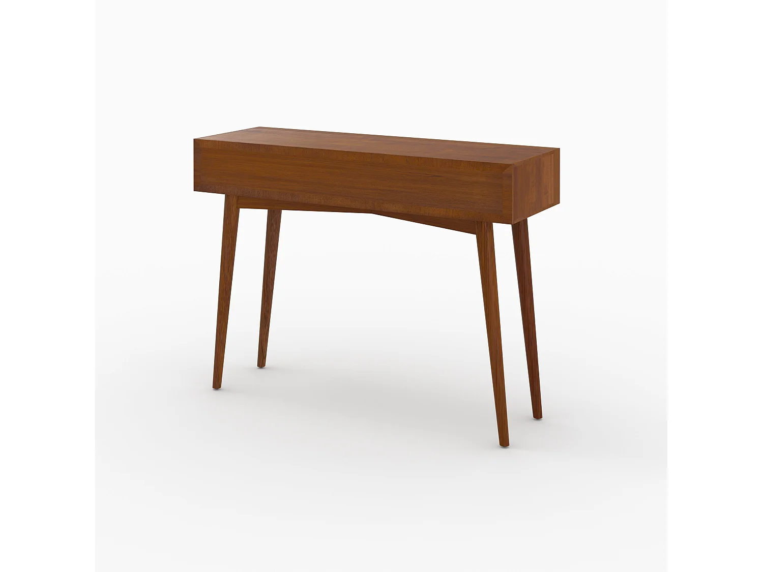 Console con 2 cassetti in legno di teak - Waya