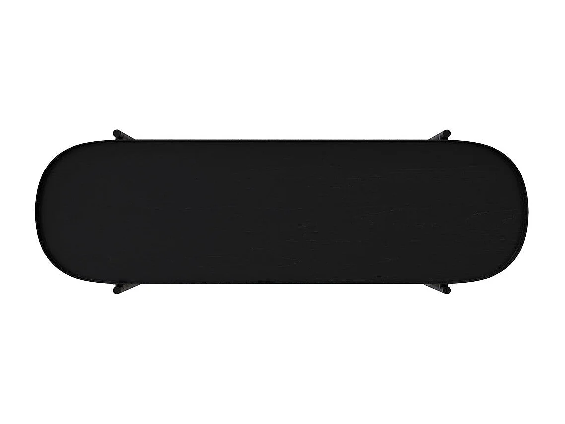 Console en cannage et bois de mindi 120 cm - Lukut