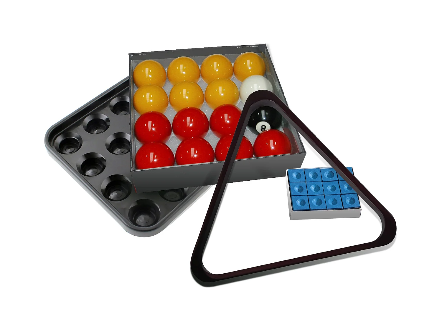 Confezione di palle da biliardo in resina - Pool