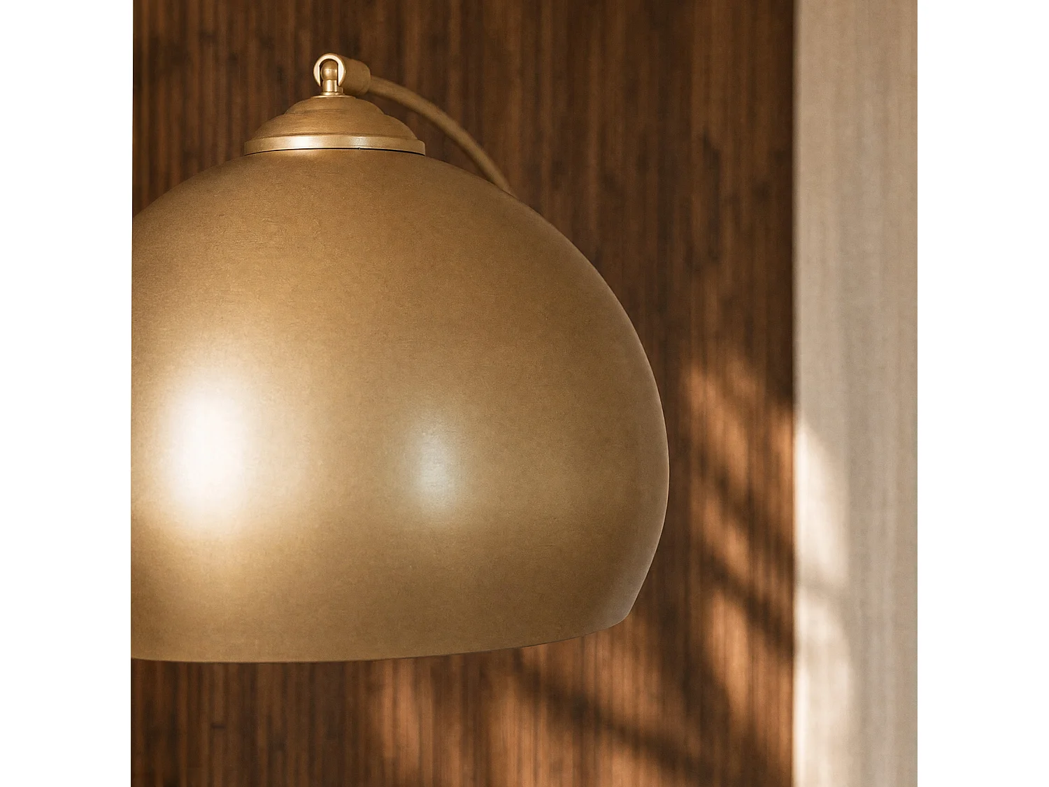 Lampadaio in metallo color ottone - Dinard