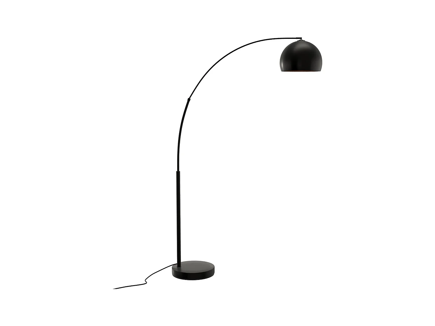 Lampadaire en métal noir - Dinard