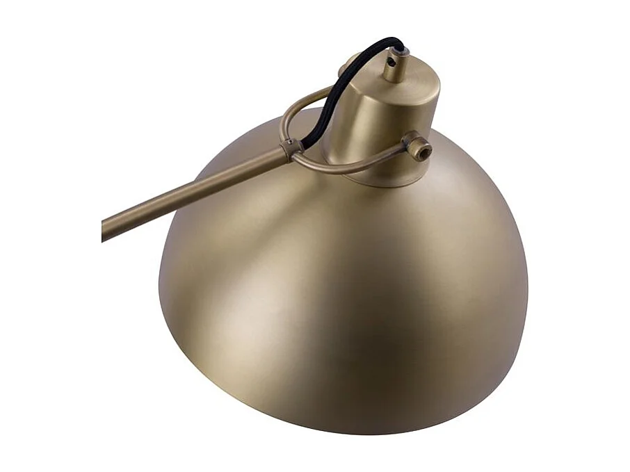 Lampadaire en métal couleur laiton - Jersey