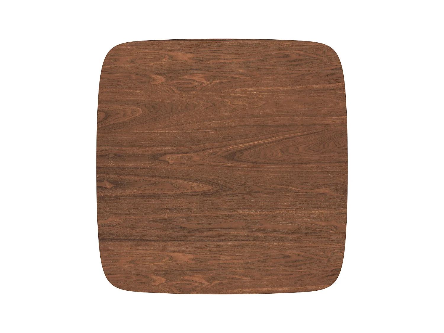 Tavolo quadrato in legno scuro per 4 persone 90 cm - Julio