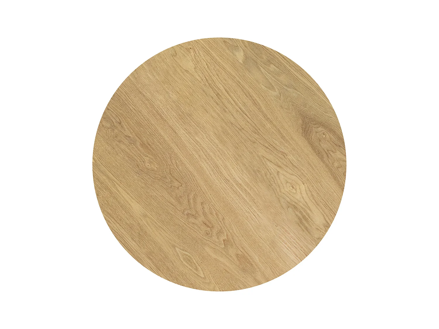 Table ronde 4 personnes en bois clair naturel D105 cm - Liwa