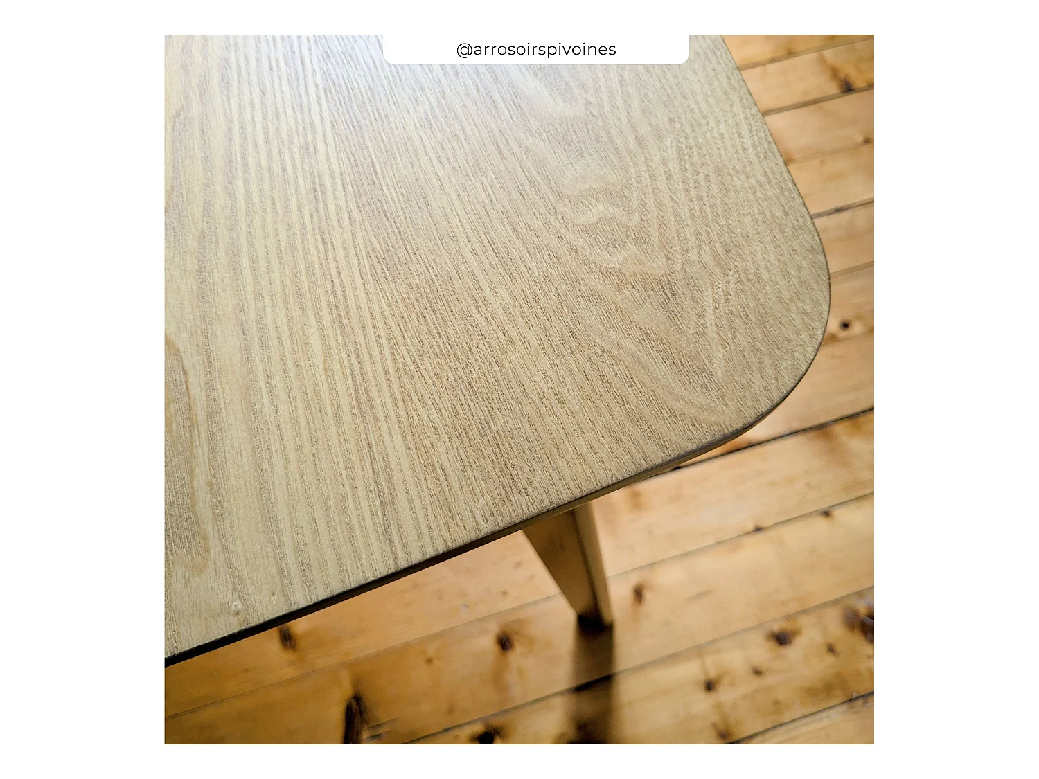 Table rectangulaire 6 personnes en bois clair 150 cm - Oman