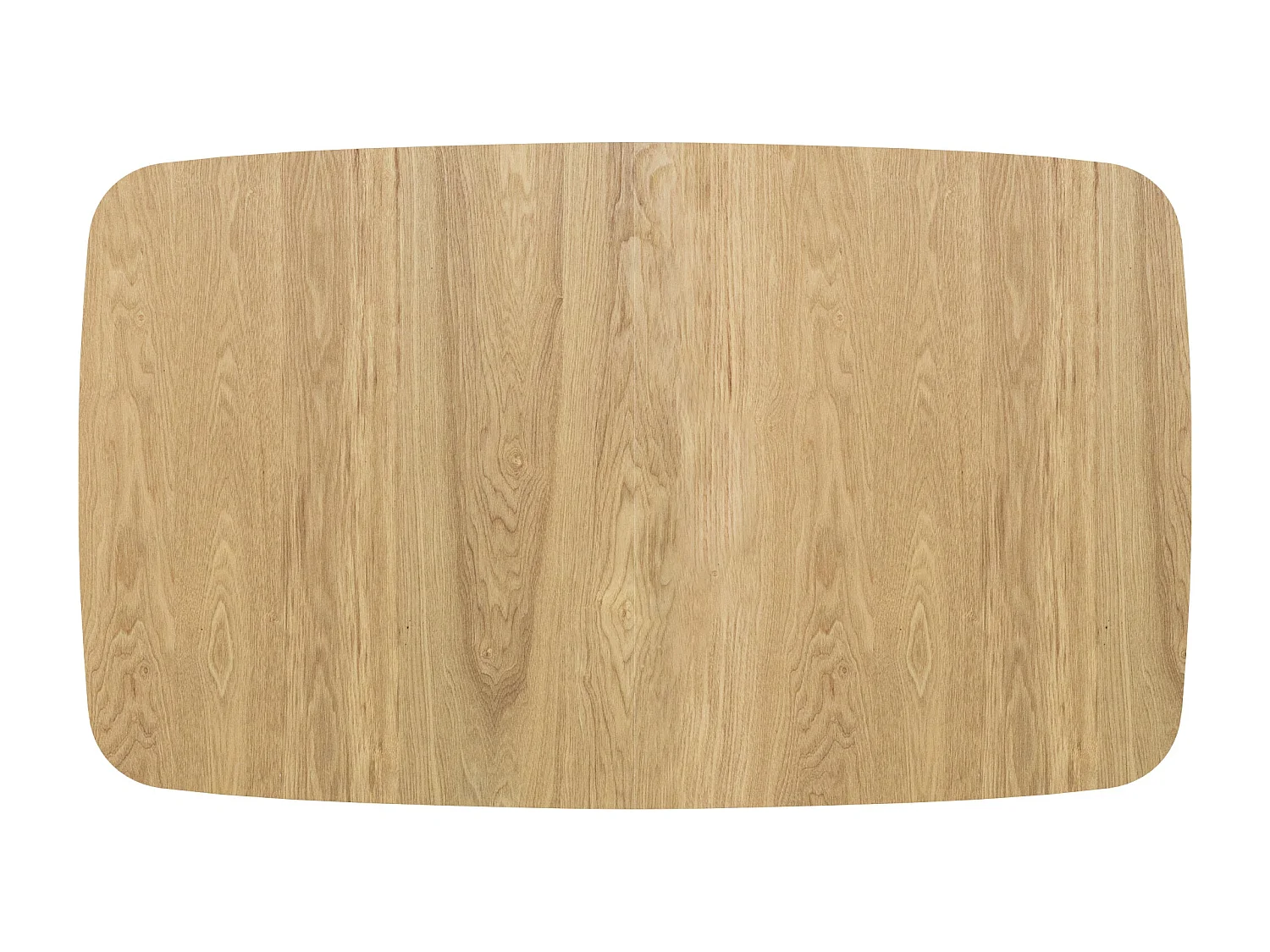 Table rectangulaire 4/6 personnes extensible en bois clair 150/180 cm - Oman
