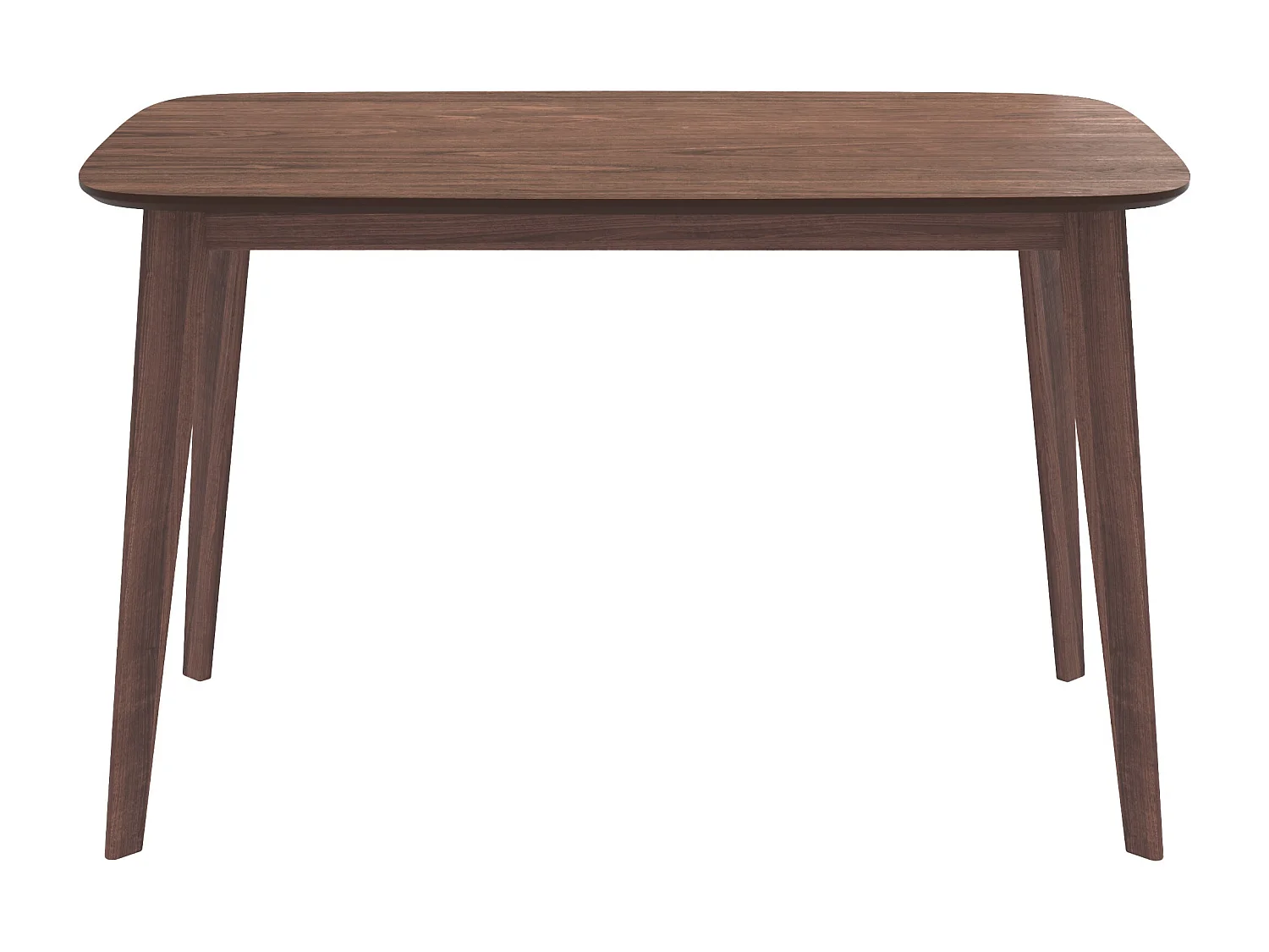 Tavolo rettangolare Oman 4 persone in legno scuro 120 cm - Oman