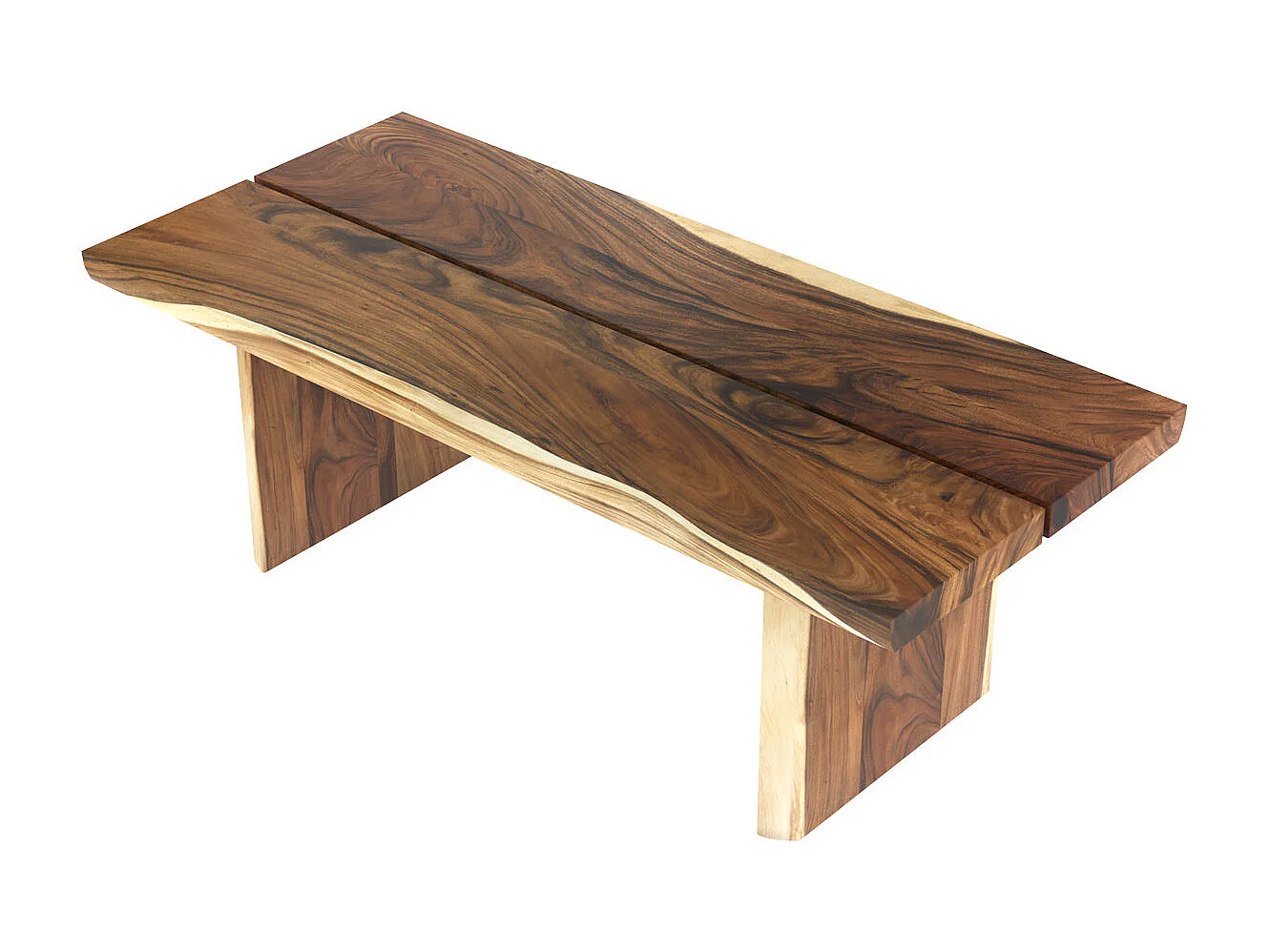 Tavolo rettangolare in legno di suar 220 cm per 8 persone - Tanah