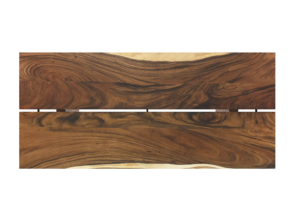 Tavolo rettangolare in legno di suar 220 cm per 8 persone - Tanah