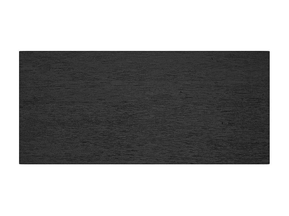 Tavolo rettangolare 6-8 persone in legno nero 220 cm - Marvel