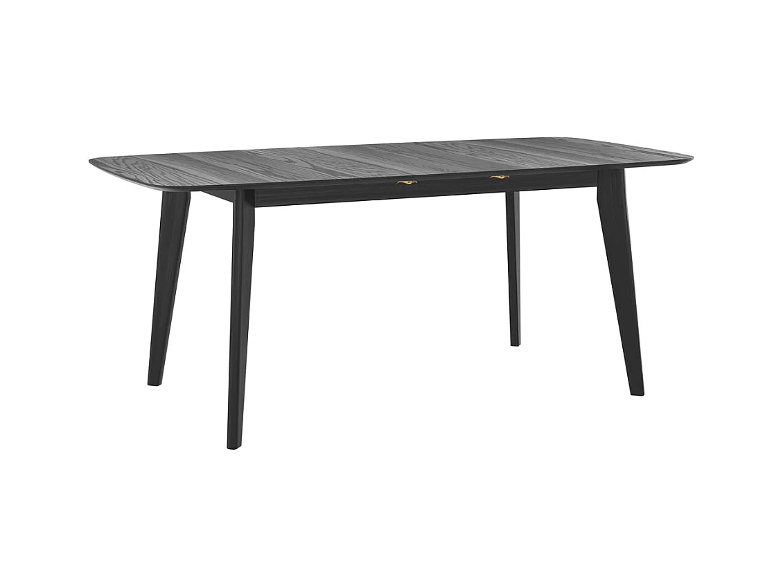 Tavolo per 6-8 persone, allungabile, legno scuro 150/180cm - Oman