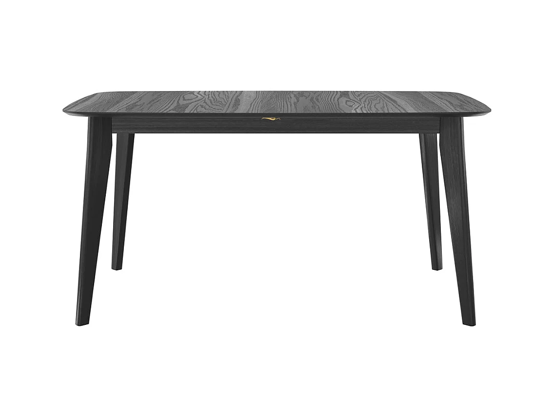 Tavolo per 6-8 persone, allungabile, legno scuro 150/180cm - Oman