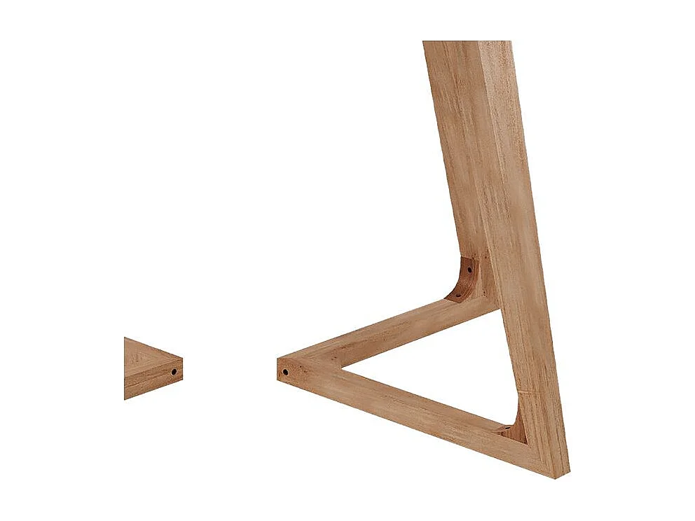 Table ronde 4 personnes en bois d'acacia D115 cm - Iguana