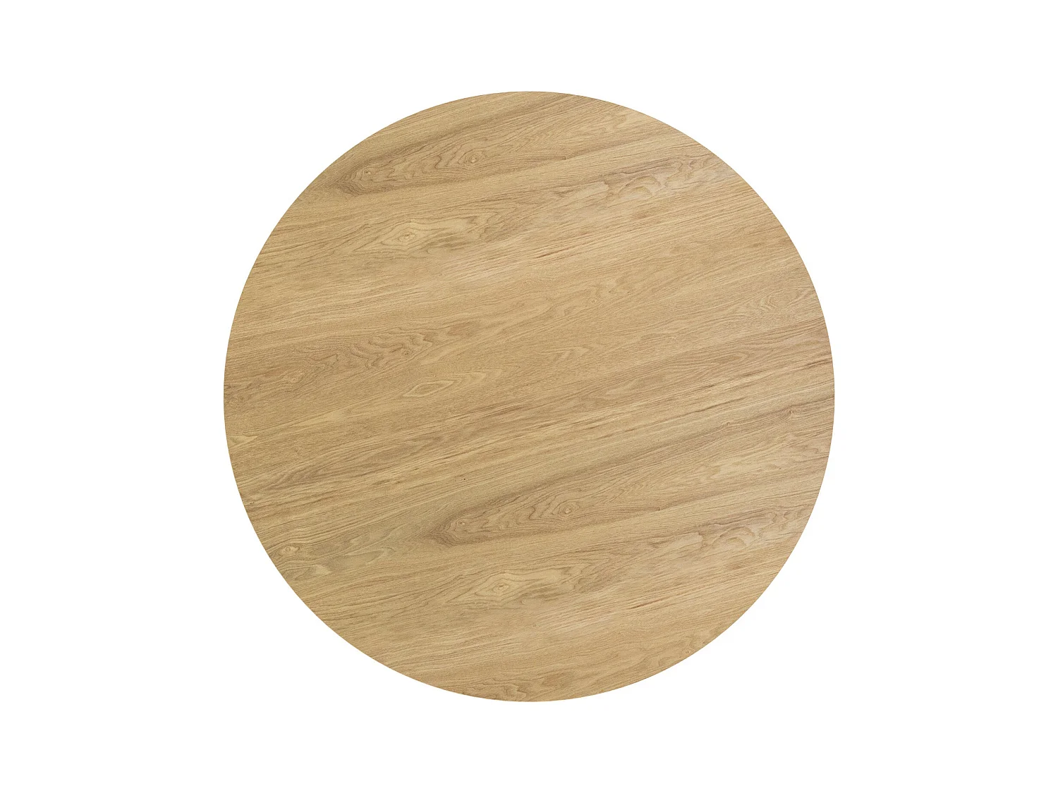 Mesa de comedor redonda de madera clara, 4 personas - Réno