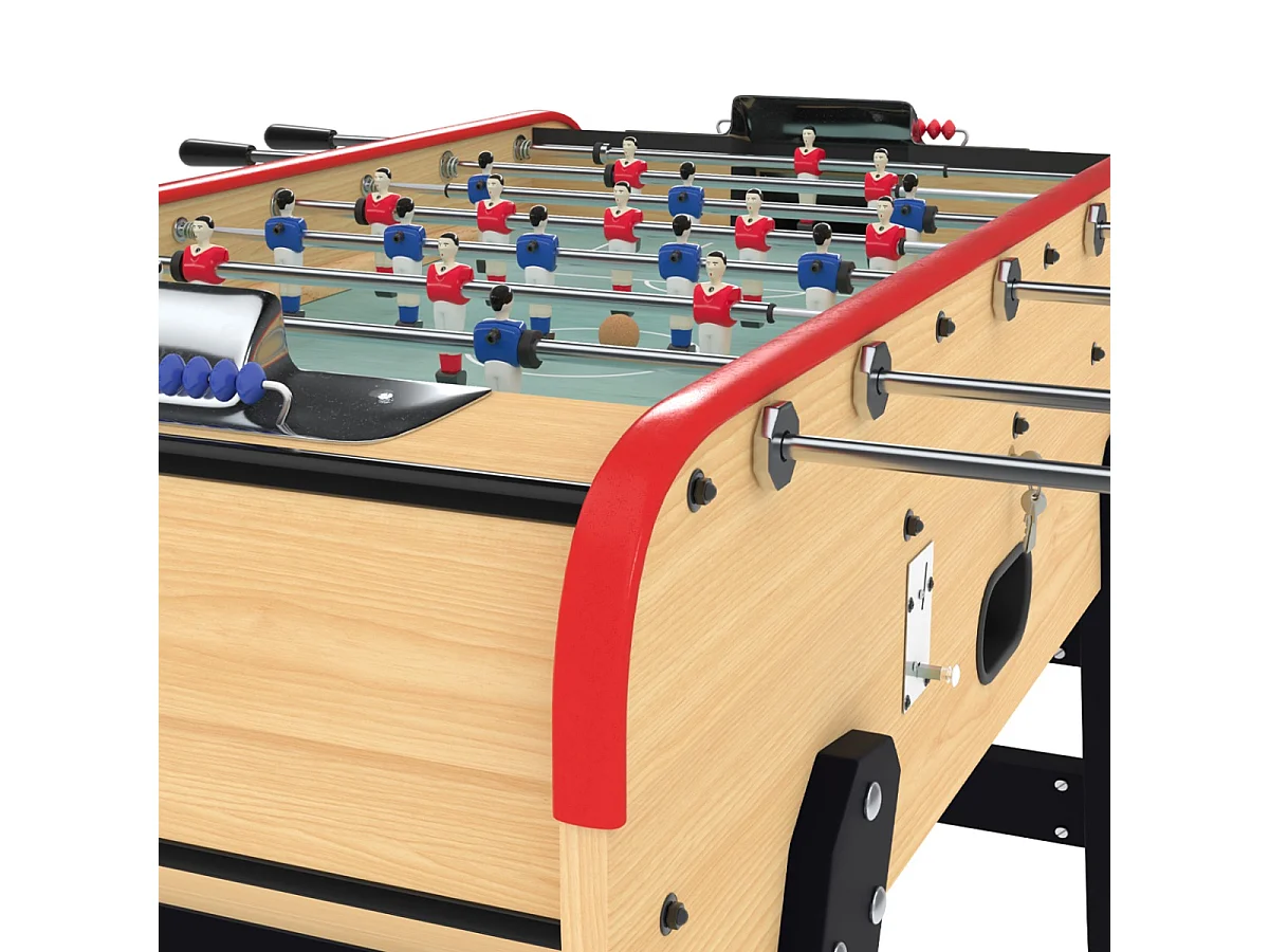 Tavolo biliardino legno chiaro con gettoniera - Bistrot