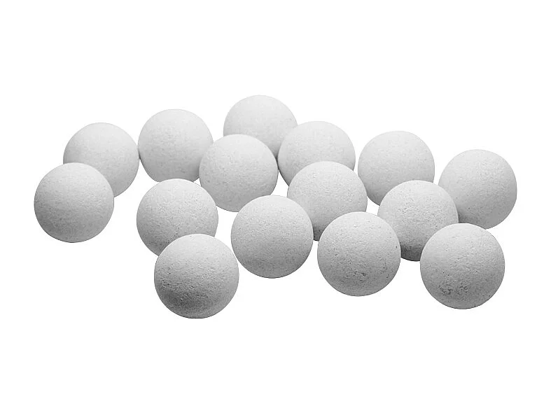 11 balles blanches de baby foot en liège - Missi