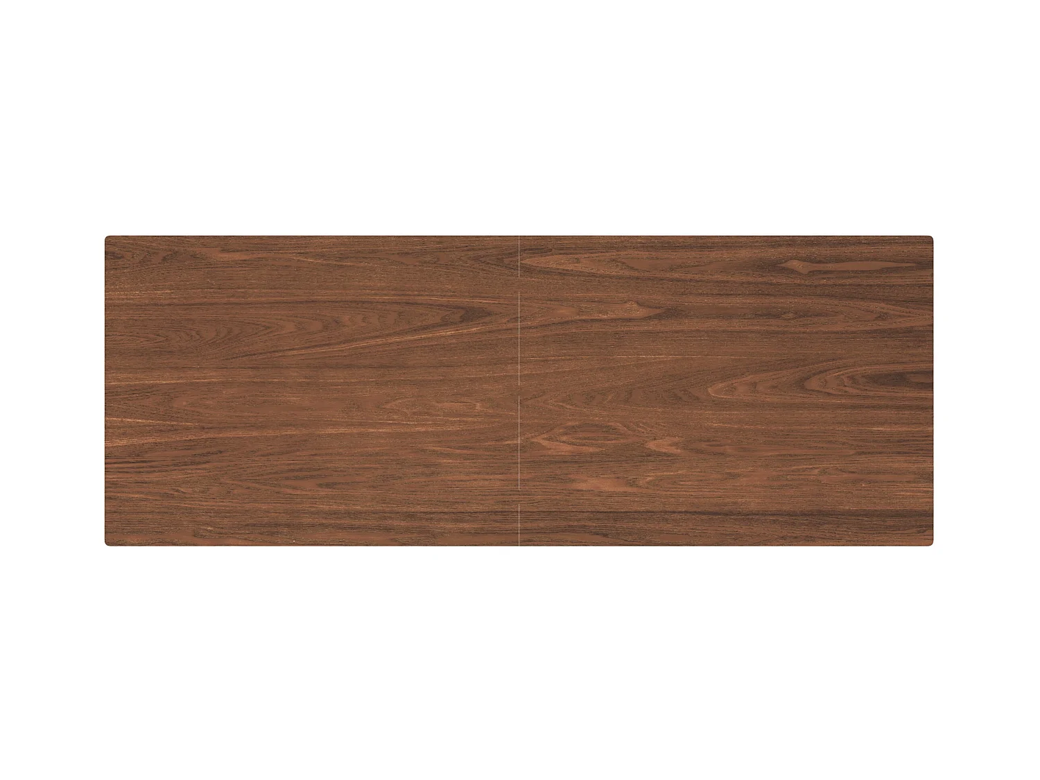 Table de bar rectangulaire 4 personnes en bois foncé 120 cm - Buvette