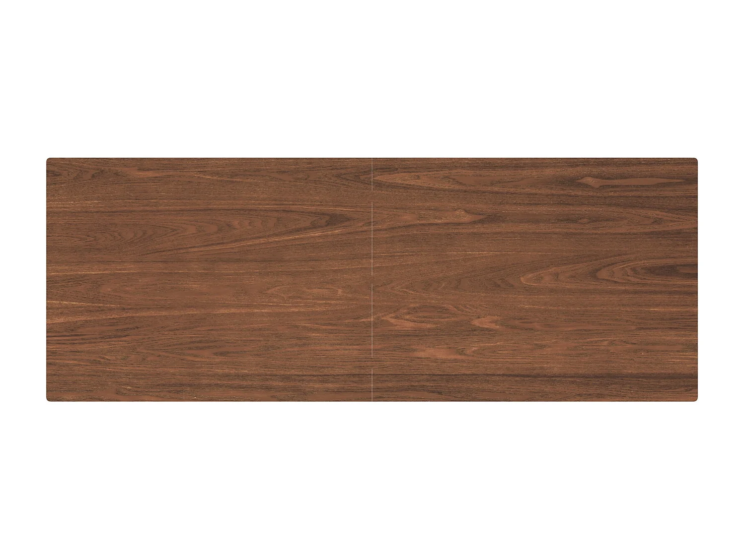 Table de bar rectangulaire 4 personnes en bois foncé 120 cm - Buvette