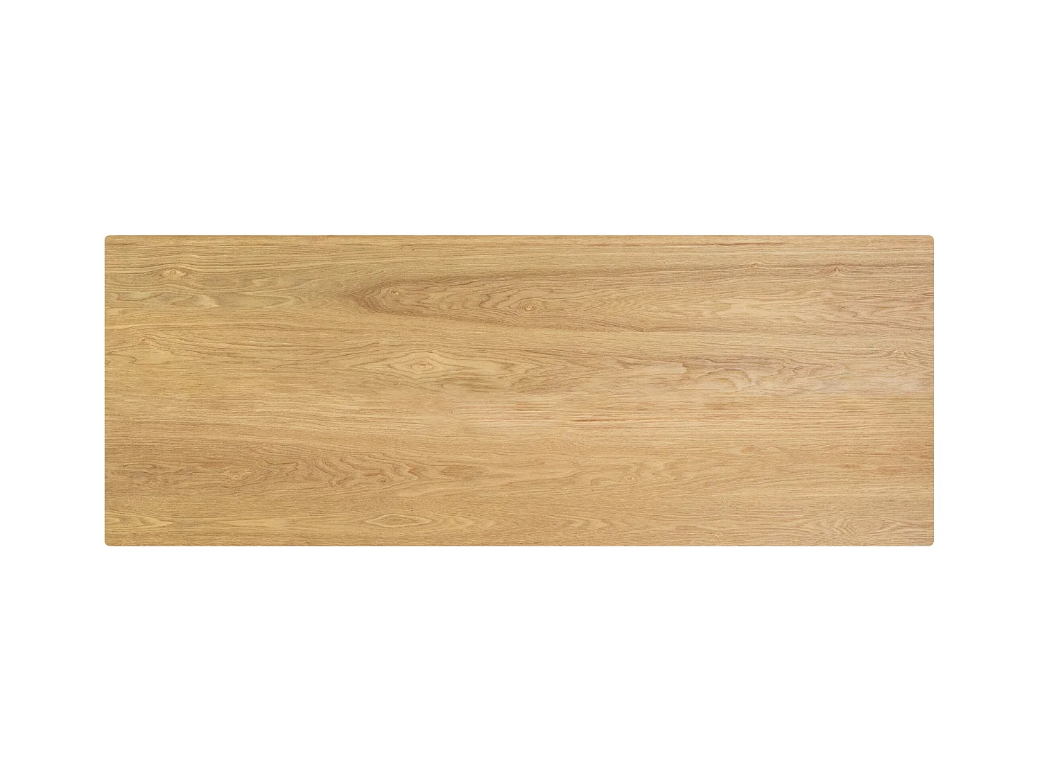 Table de bar rectangulaire 4 personnes en bois clair naturel 120 cm - Buvette