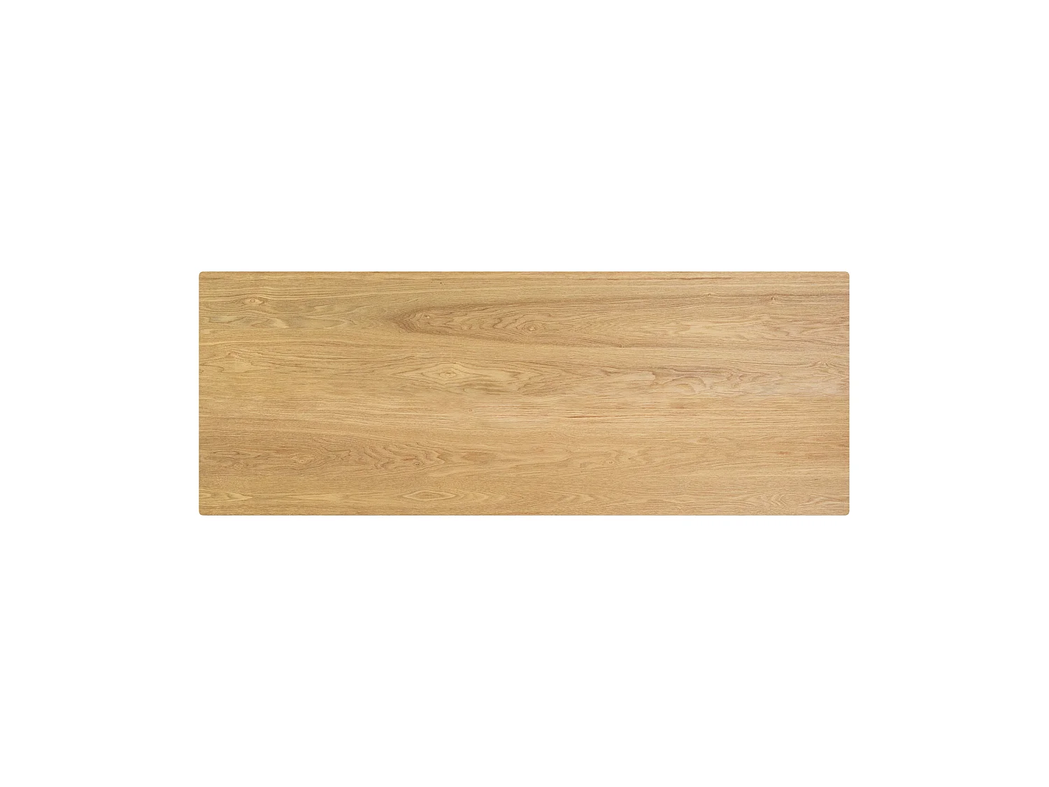 Table de bar rectangulaire 4 personnes en bois clair naturel 120 cm - Buvette