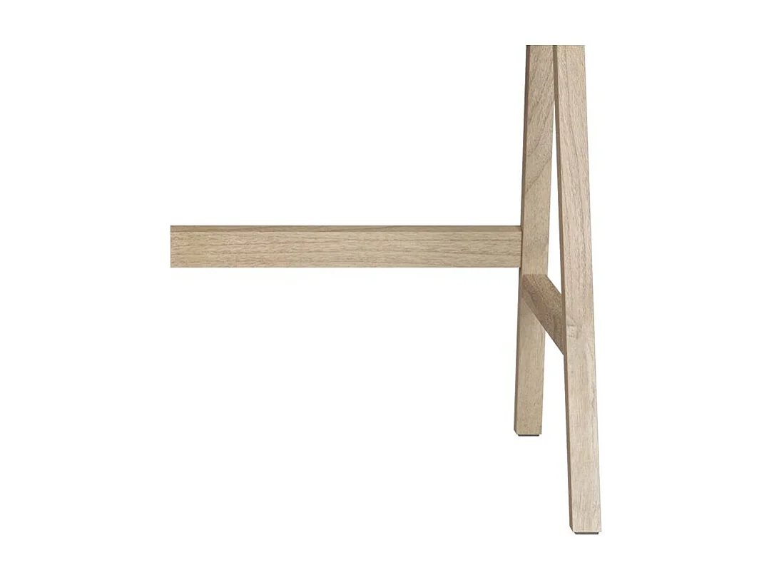 Bureau en bois de mindi et cannage - Khao