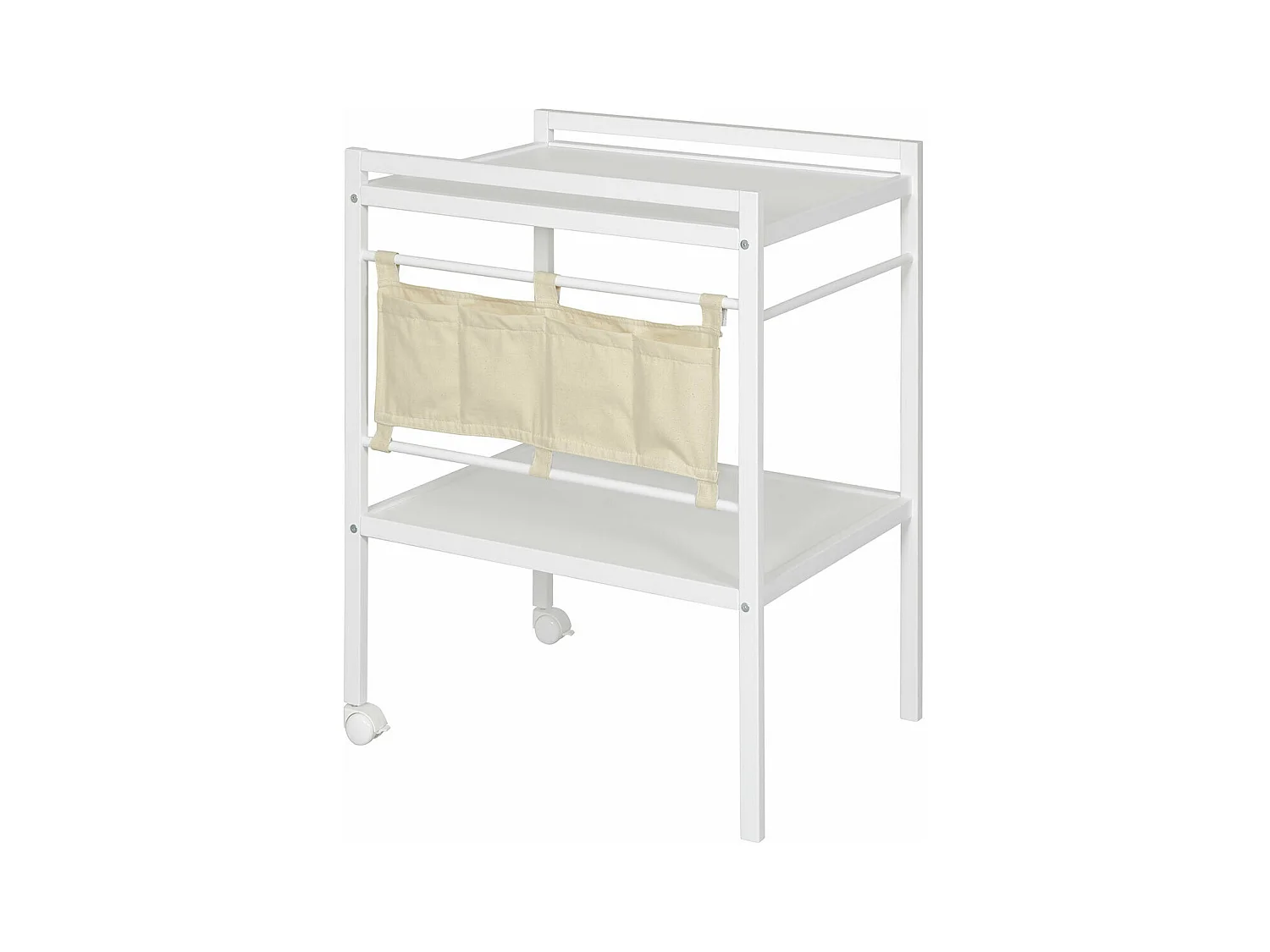 Table à langer  bois massif blanc SONY