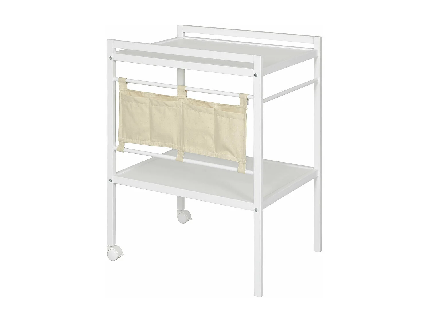 Table à langer  bois massif blanc SONY