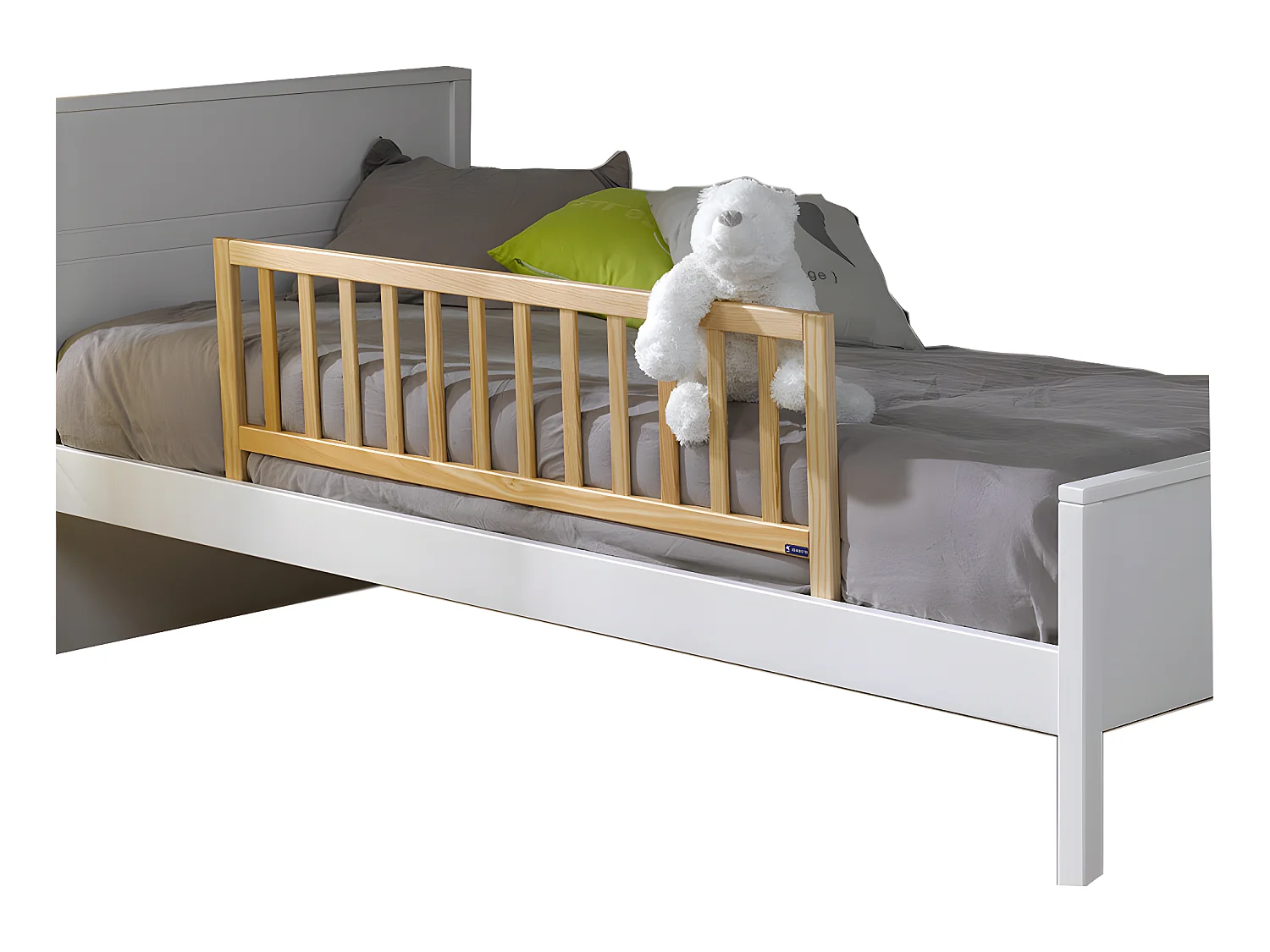 Barrière de lit enfant  bois massif bois NOÉ