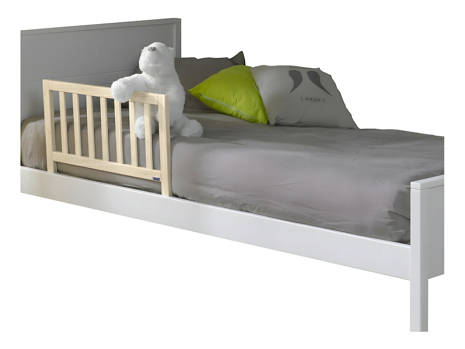 Barrière de lit enfant  bois massif bois naturel AVA